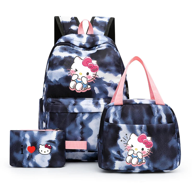 Mochila Escolar Hello Kitty