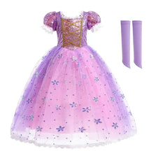 Fantasia Infantil Princesas Rapunzel - Raizza