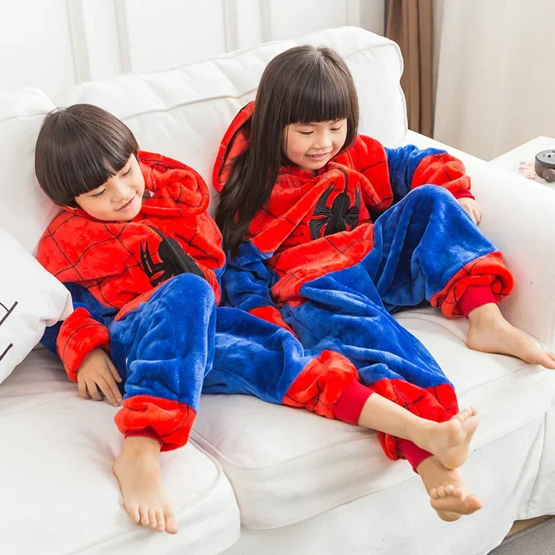 Pijama Infantil Homem Aranha Peluciado