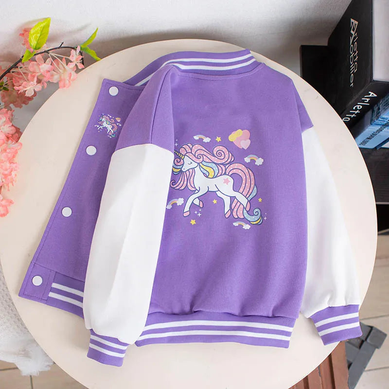 Jaqueta Infantil Unicórnio