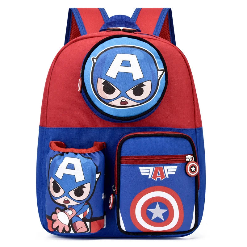 Mochila Escolar Capitão América