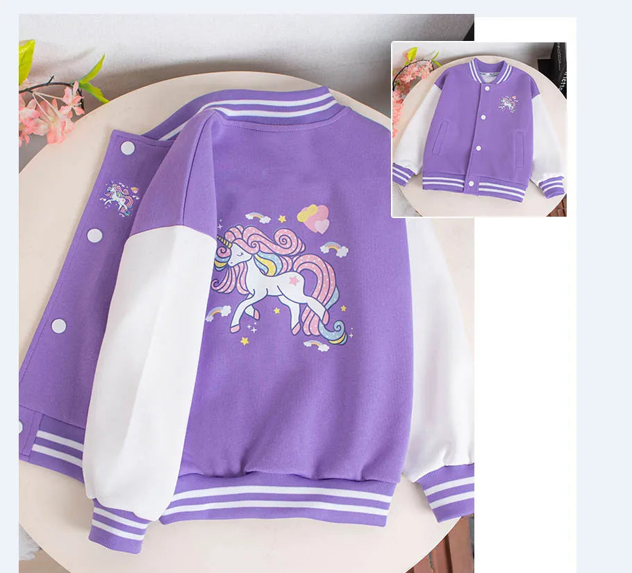 Jaqueta Infantil Unicórnio