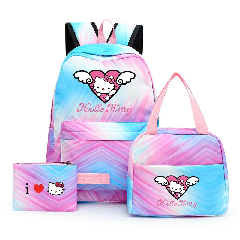 Mochila Escolar Hello Kitty