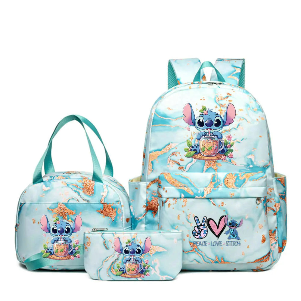 Mochila Escolar Stitch Elegante