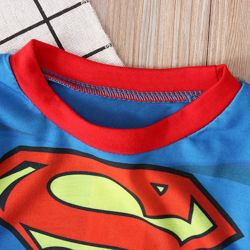 Pijama Infantil Super Heróis