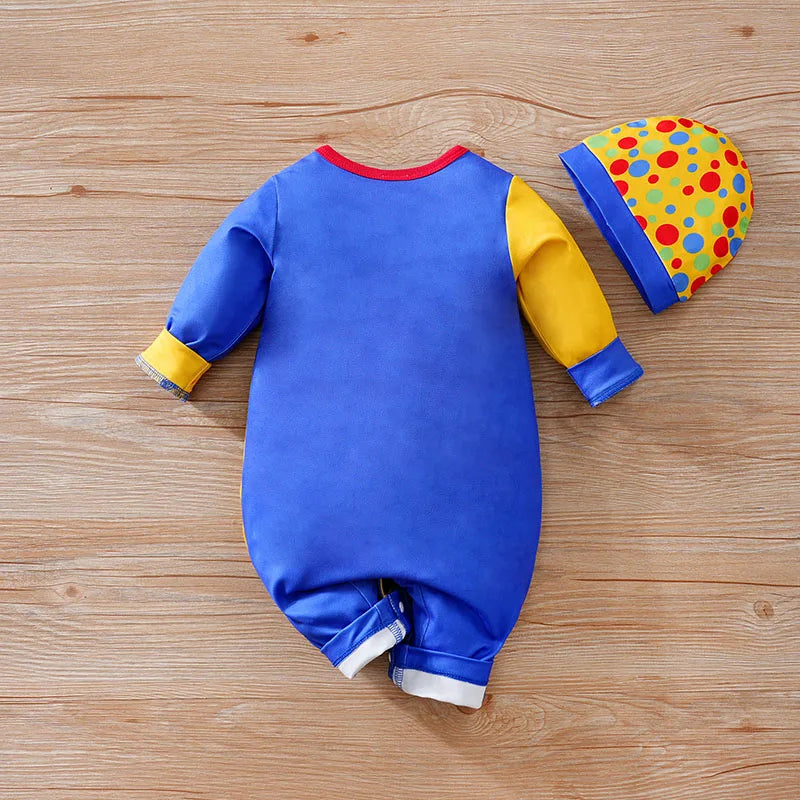 Macacão Bebê Fantasia com Touca 2 Peças detalhe 2 Raizza Kids