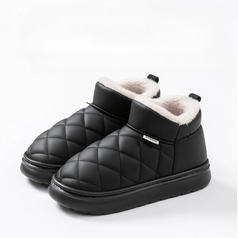 Bota Feminina de Inverno Forrada cor Preto tamanho 36-37 Raizza Kids