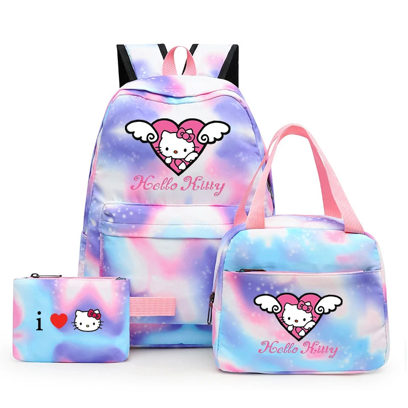 Mochila Escolar Hello Kitty