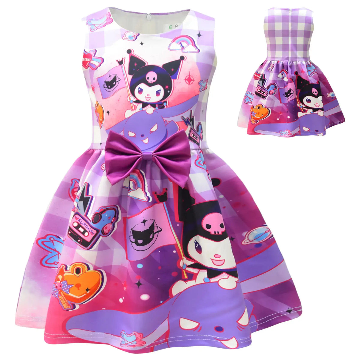 Vestido Infantil Hello Kitty Festa