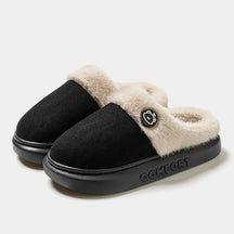 Pantufa Feminina Aberta Peluciada cor Preto tamanho 42-43 Raizza Kids