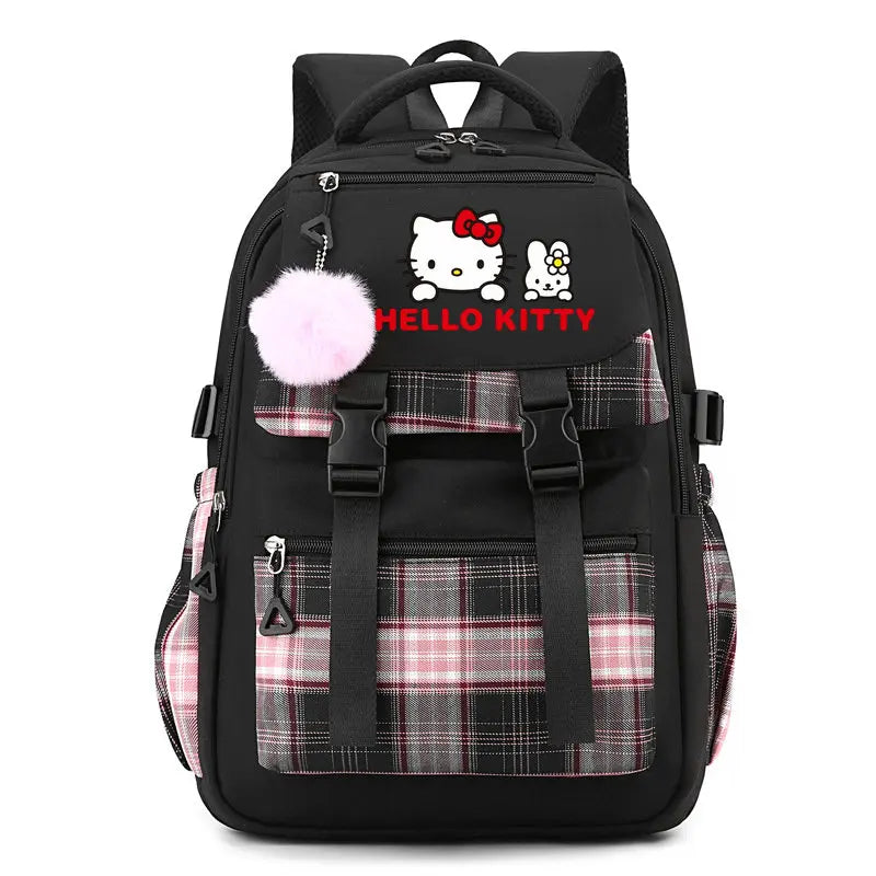 Mochila Escolar Hello Kitty Impermeável