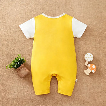 Body Bebê Girafa com Orelhinhas detalhe 3 Raizza Kids