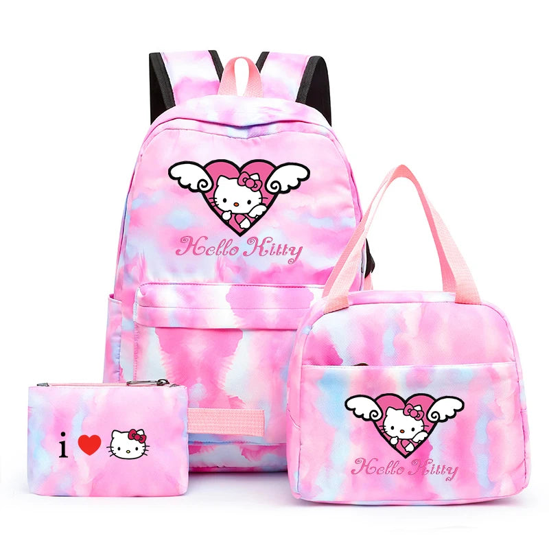 Mochila Escolar Hello Kitty