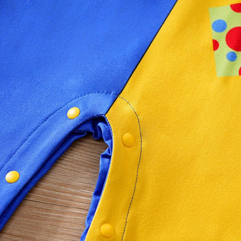 Macacão Bebê Fantasia com Touca 2 Peças detalhe 5 Raizza Kids