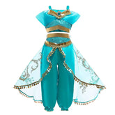 Fantasia Infantil Princesas Jasmine - Raizza