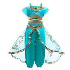 Fantasia Infantil Princesas Jasmine - Raizza