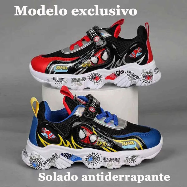 Tênis-Infantil-Homem-Aranha-Confortável-Raizza-Kids