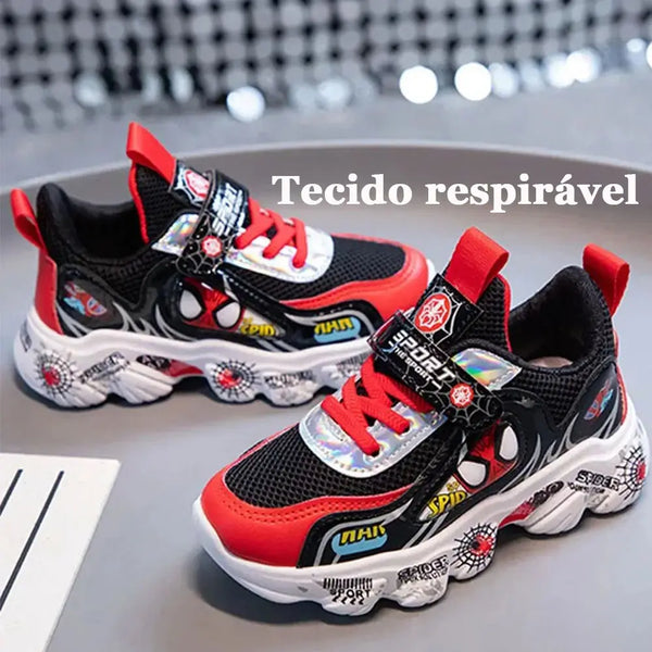 Tênis-Infantil-Homem-Aranha-Confortável-Antiderrapante-Raizza-Kids