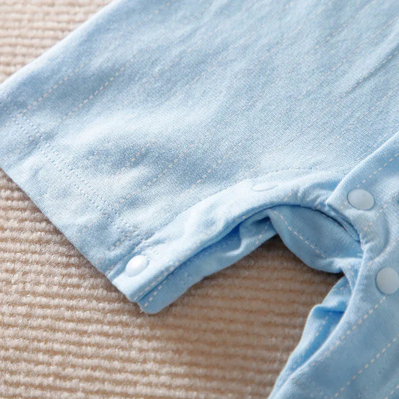 Body Bebê Menino Gentleman com Gravata detalhe 7 Raizza Kids