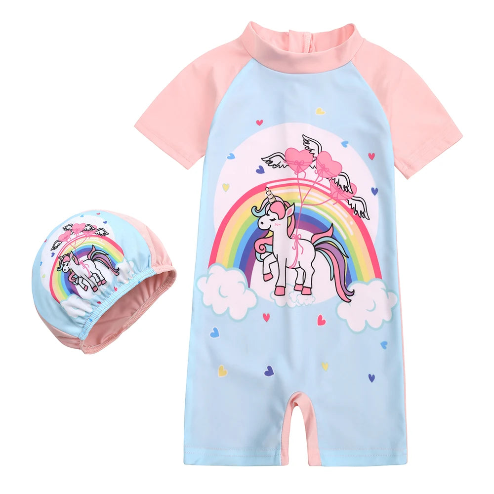 Roupa de Banho Infantil Personagens Fun