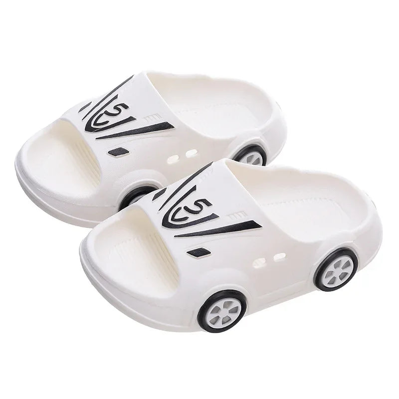 Chinelo Infantil com Led Carro