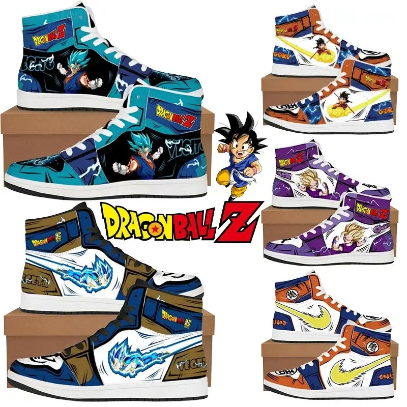 Tênis-Dragon-Ball-Goku-Vegeta-Raizza-Kids