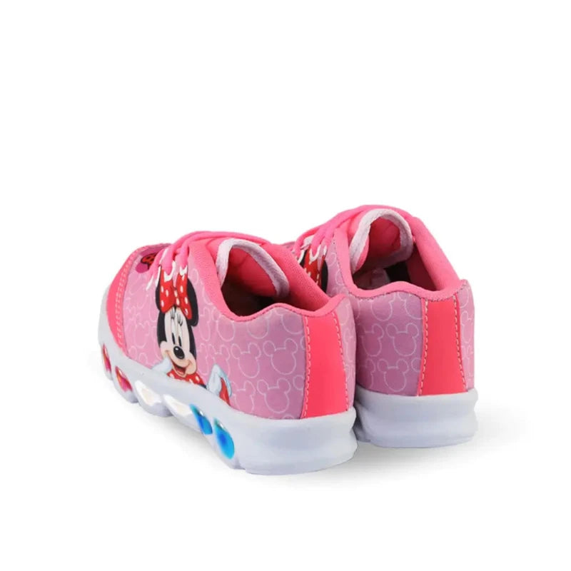 Tênis-Minnie-Led-Rosa-Raizza-Kids