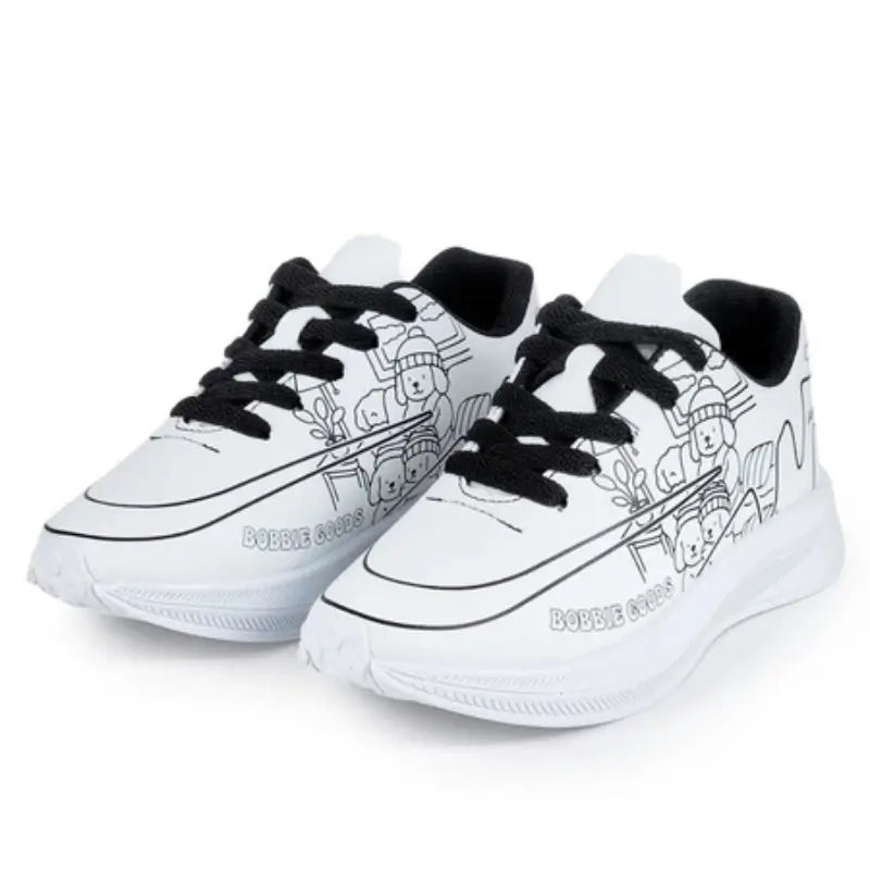 Tênis Infantil para Colorir Bobbie Goods Raizza Kids 1