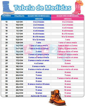 Bota Infantil Feminina Tratorada com Zíper