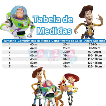 Pijama Infantil Toy Story