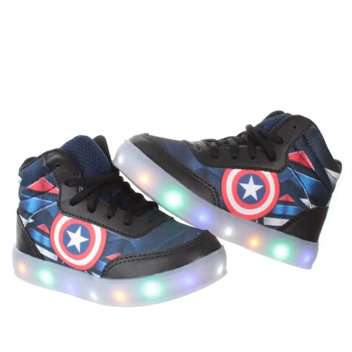 Tênis-Infantil-Masculino-Capitão-América-Antiderrapante-Raizza-Kids