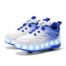 Tenis Infantil Feminino de Rodinha de Led  Rosa - Raizza Kids