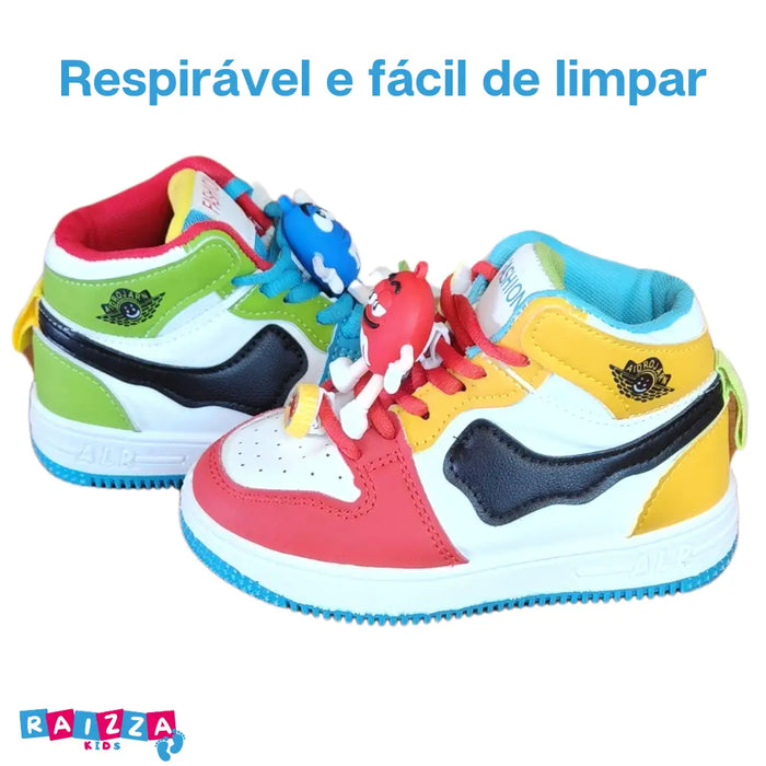 Tênis-Infantil-M&M-Confortável-Raizza-Kids