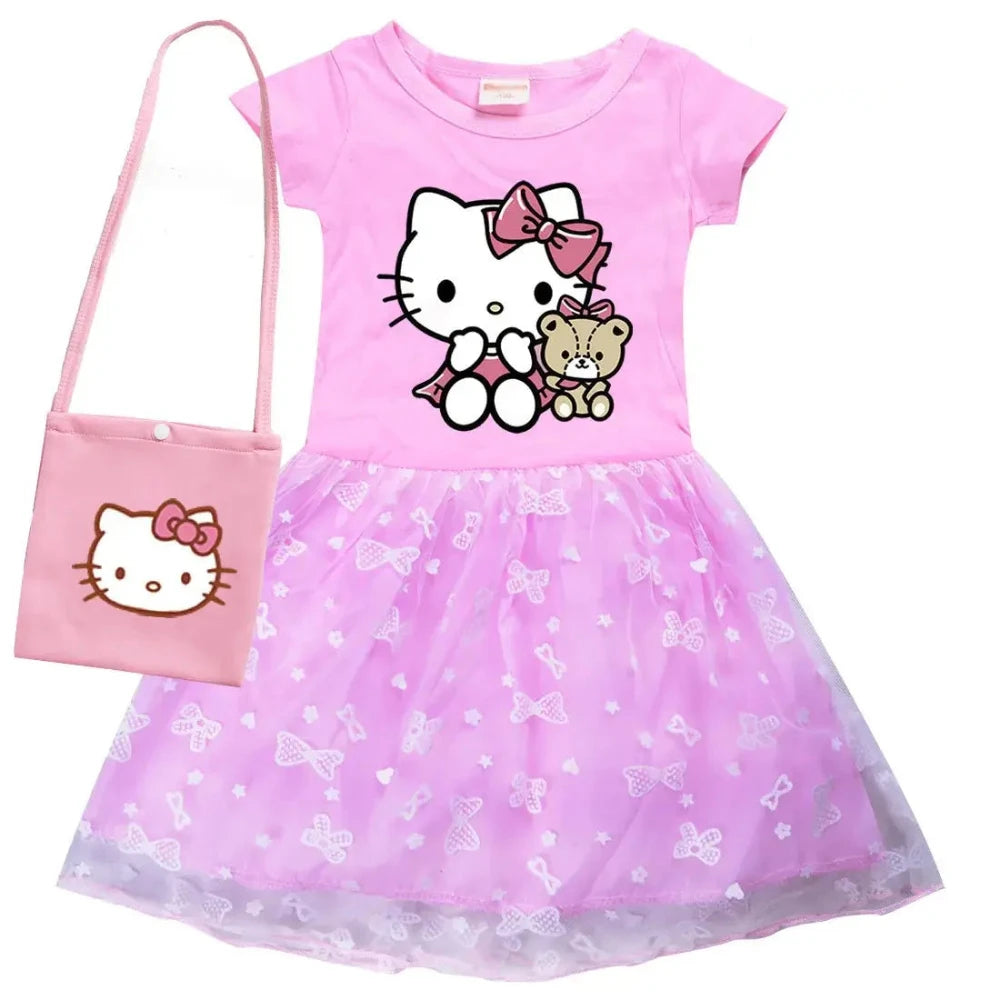 Vestido-Infantil-Hello-Kitty-Rosa-Roxo-Algodão-Raizza-Kids