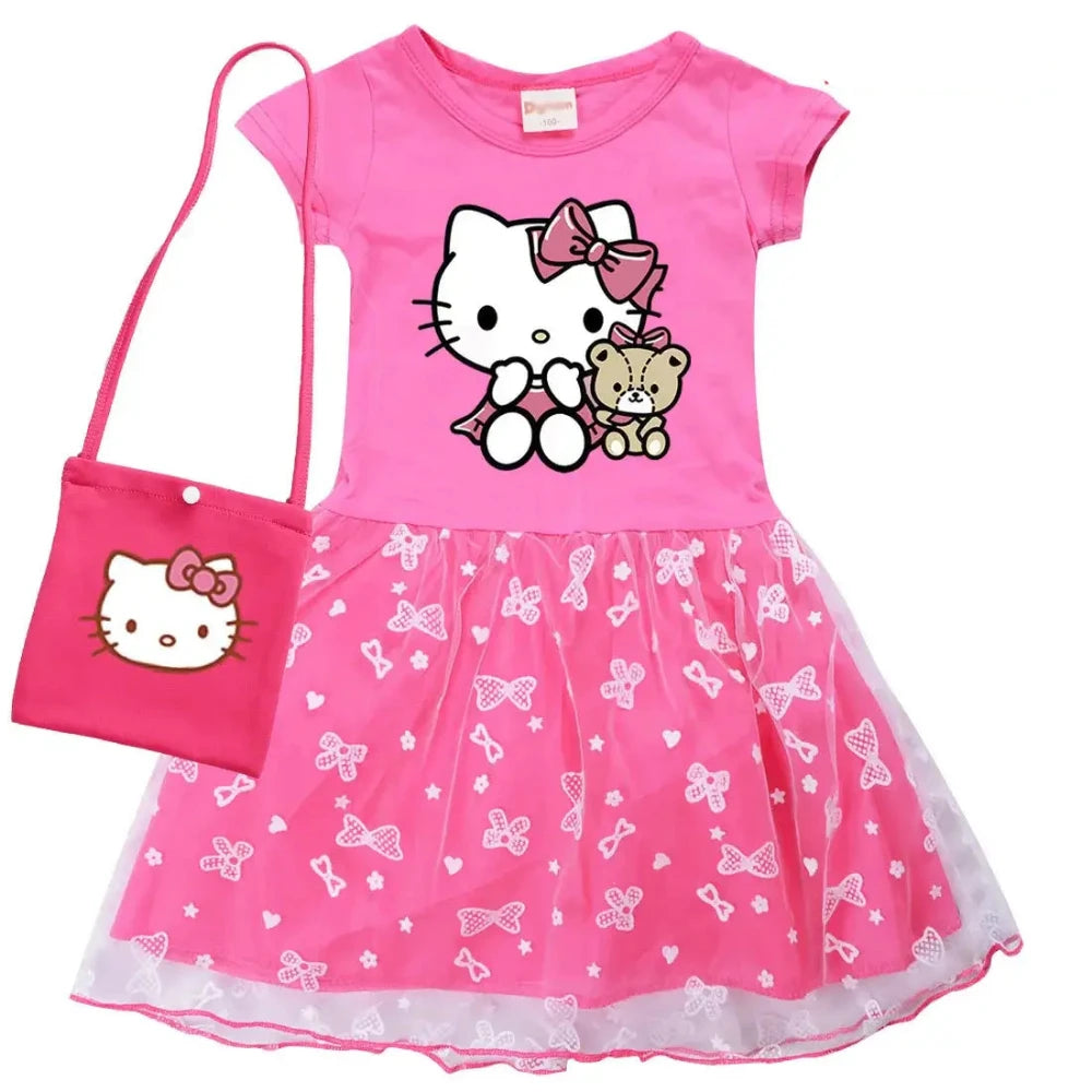 Vestido-Infantil-Hello-Kitty-Rosa-Roxo-Algodão-Raizza-Kids