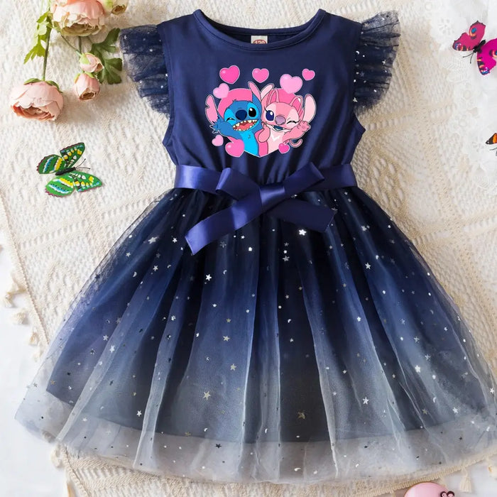 Vestido-Infantil-Stitch-Estiloso-Conforto-Raizza-Kids