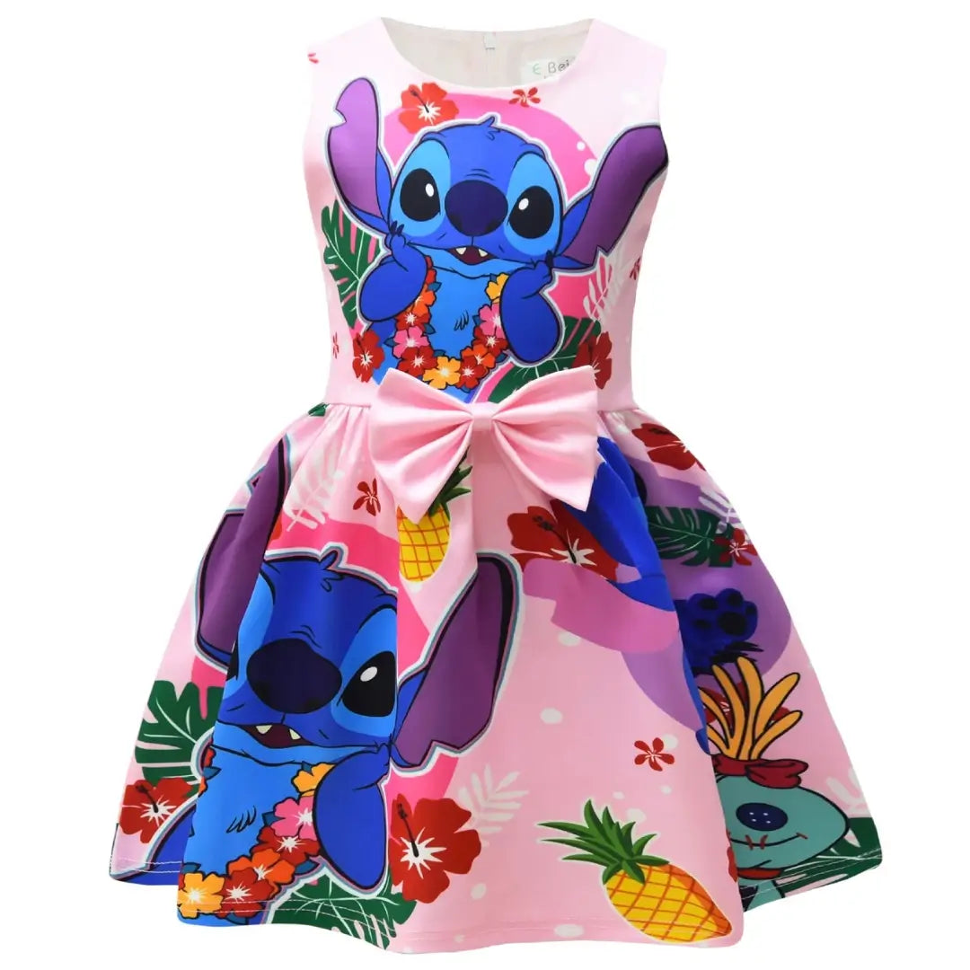 Vestido-Infantil-Stitch-Luxo-Charme-Raizza-Kids