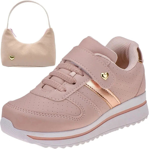 Tênis-Infantil-Feminino-Estiloso-Confortável-Raizza-Kids