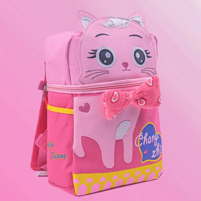 Mochila Escolar Infantil Feminina Gato - Raizza