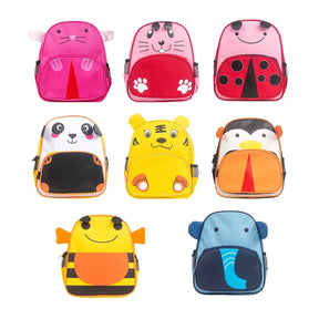 Mochila Infantil Escolar Menina Menino Animais - Raizza