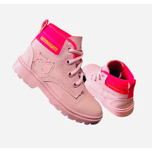 Bota-Infantil-Masculina-Adventure-Rosa-Raizza-Kids