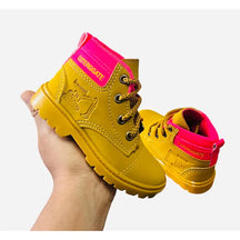 Bota-Infantil-Masculina-Adventure-Rosa-Raizza-Kids