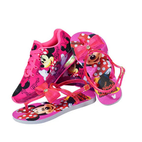 Tênis Led Minnie Infantil Feminino - Raizza