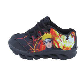 Tênis Infantil Masculino de Led Naruto e Chinelo Infantil Masculino Naruto - Raizza