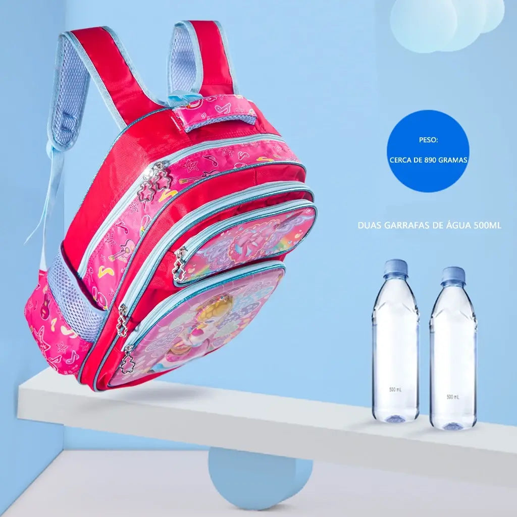 Mochila Escolar infantil Menina Fada - Raizza