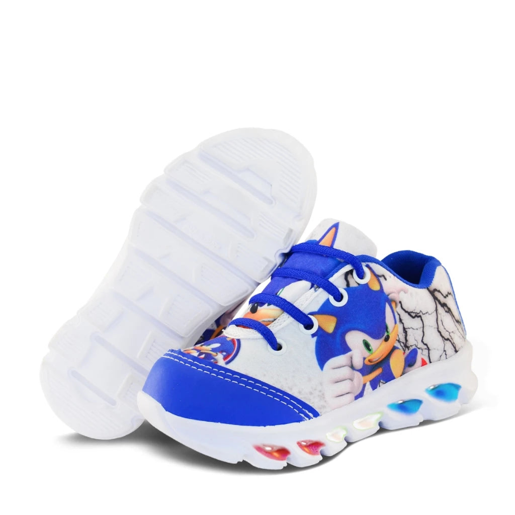 Tênis-Infantil-Masculino-Sonic-de-Led-Azul-Raizza-Kids