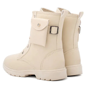 Bota-Coturno-Infantil-Feminina-Tratorada-Com-Bolsinha-Bege-Raizza-Kids