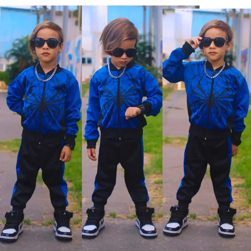 Conjunto-Infantil-Homem-Aranha-Inverno-Casaco-e-Calça-Raizza-Kids