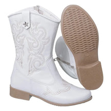 Bota-Texana-Infantil-Feminina-Country-Luxury-Off-White-Raizza-Kids