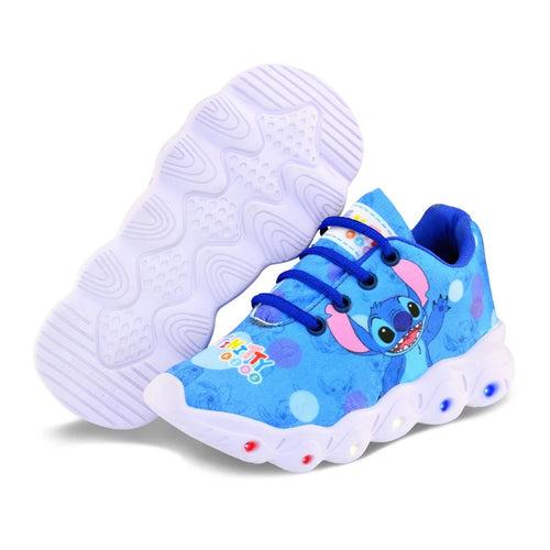 Tênis-Infantil-Stitch-Led-Confortável-Raizza-Kids
